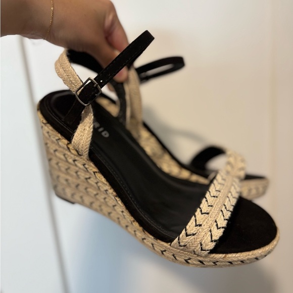 Torrid Natural Jute Espadrilles Platform Wedge SIze 8.5 - Picture 9 of 10